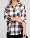 Classic Plaid Flannel Shirt