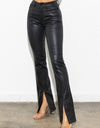 Front Slit Slim Bootcut