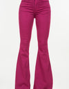 Bell Bottom Jean in Plum