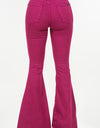 Bell Bottom Jean in Plum