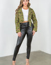 Bubble Camo Jacket in Gren