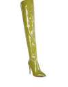 Eclectic Patent Pu Long Stiletto Boots