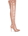 Eclectic Patent Pu Long Stiletto Boots