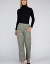 Everyday Wear Elastic-Waist Cargo Pants