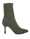 Zudio Solid Mid Heel Sock Boots