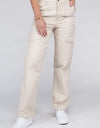 Everyday Wear Elastic-Waist Cargo Pants