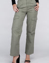 Everyday Wear Elastic-Waist Cargo Pants