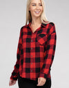 Classic Plaid Flannel Shirt