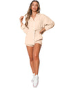 Slimming Urban Leisure Long Sleeve Suit